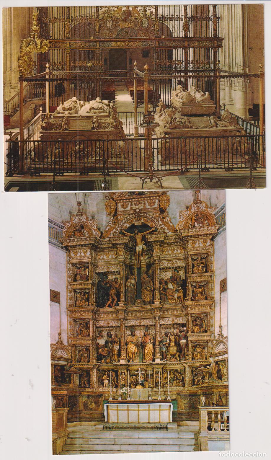 Postales: Grada. Lote de 2 Postales: Capilla real - Foto 1