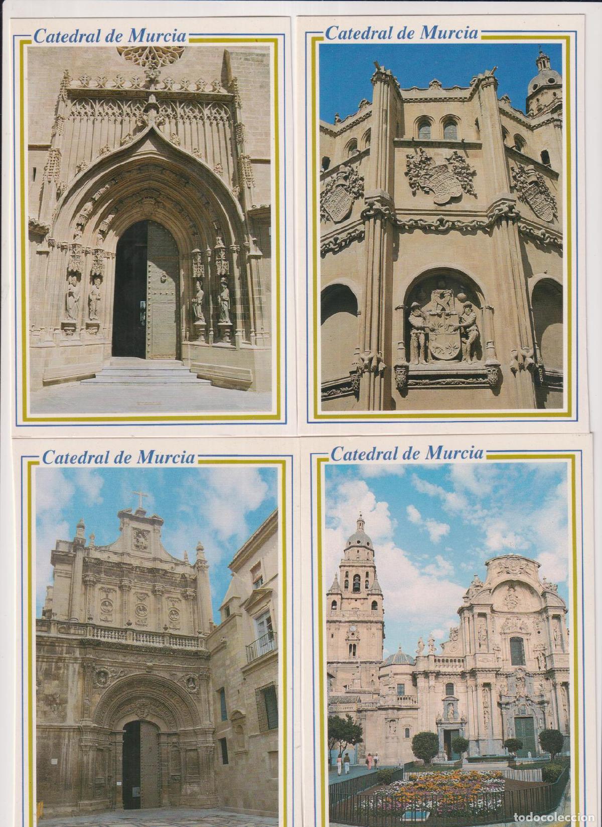 Postales: Catedral de Murcia. Lote de 4 Postales - Foto 1
