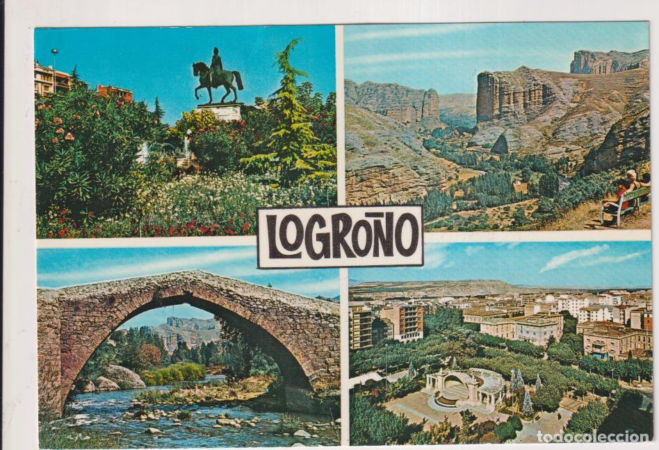 Postales: Logro&ntilde;o. Vistas. A&ntilde;os 60 - Foto 1