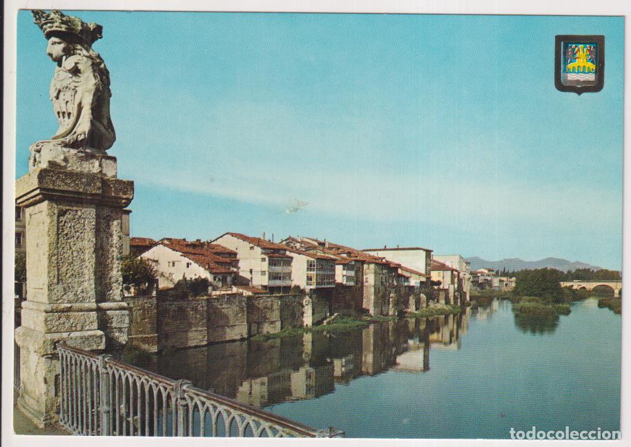 Postales: Miranda de Ebro. Ribera derecha del Ebro. Escudo de Oro - Foto 1