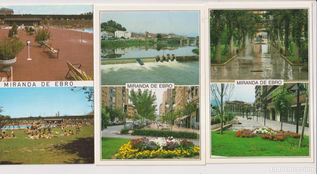 Postales: Miranda de Ebro. Lote de 3 Postales - Foto 1