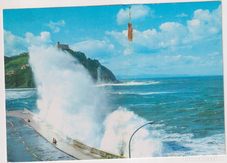 Postales: San Sebasti&aacute;n. Temporal. Manipel. Escrita al dorso - Foto 1