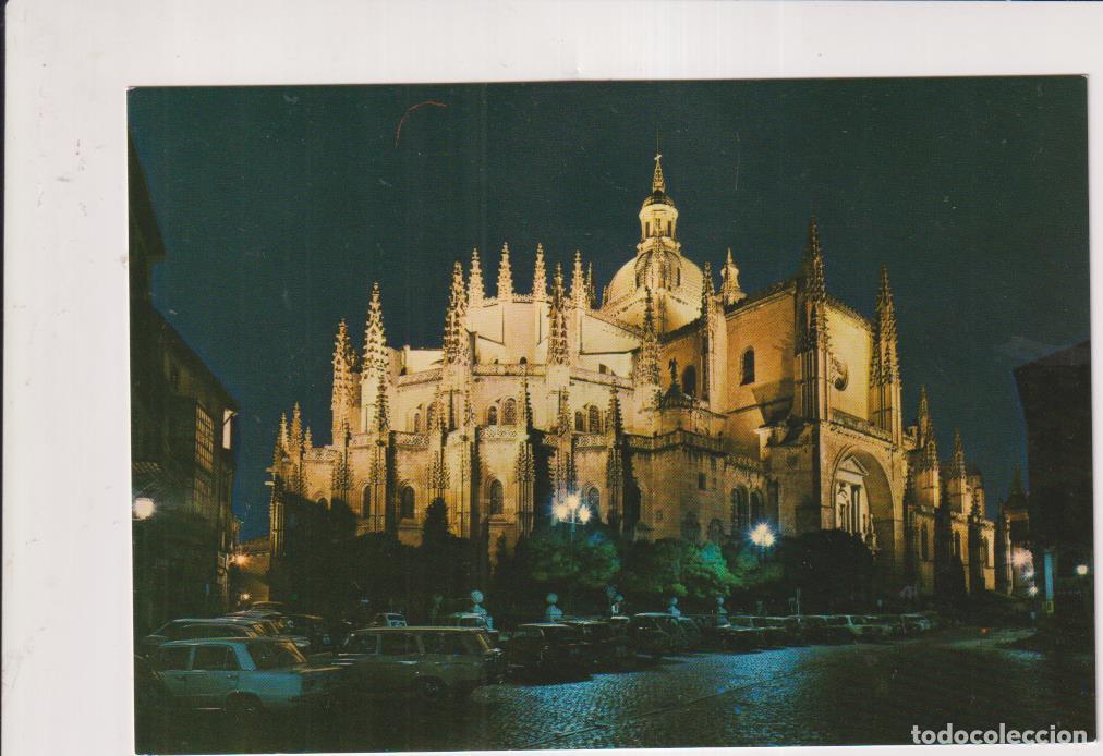 Postales: Segovia. La Catedral. Aspecto Nocturno - Foto 1