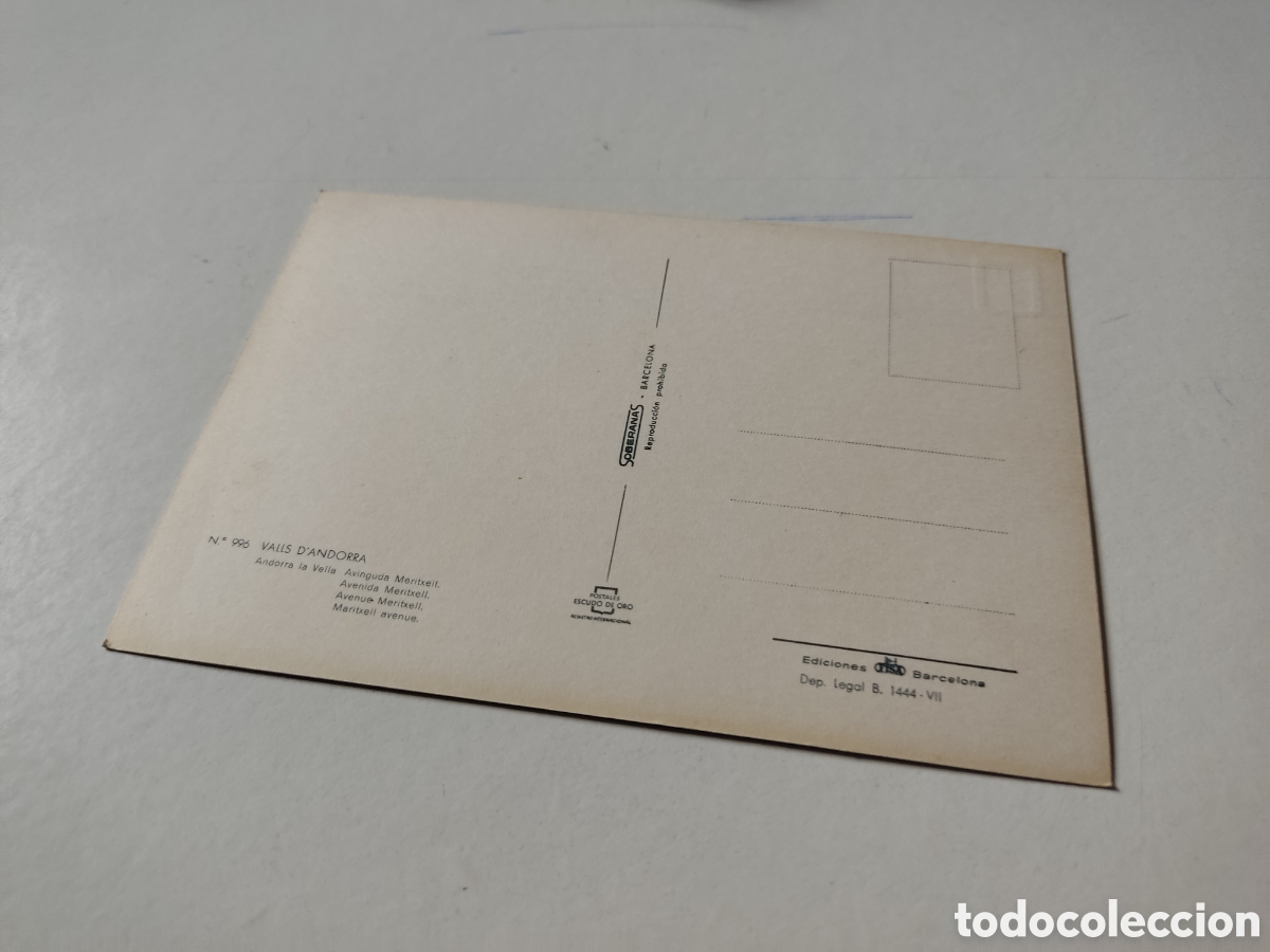 Postales: Postal Andorra, SEAT, hotel - Foto 2