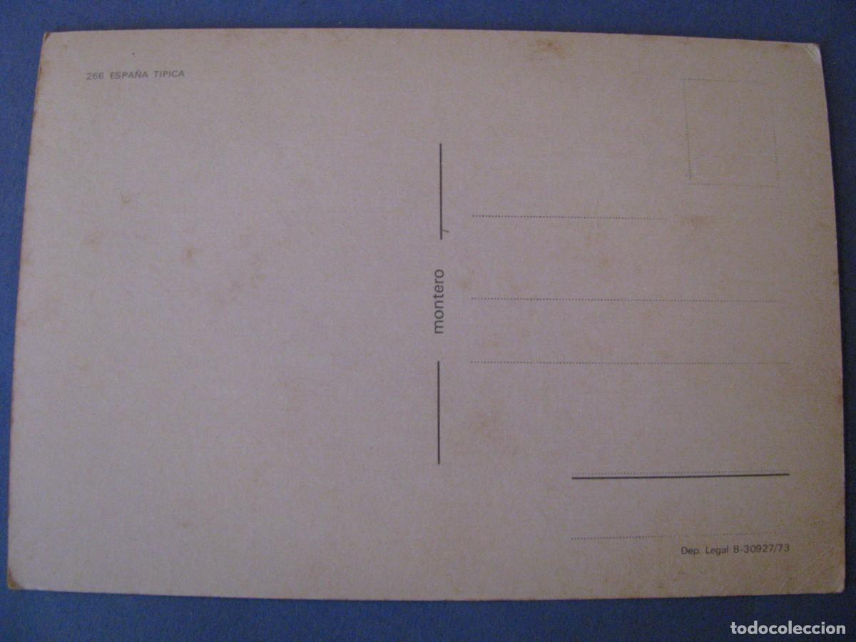 Postales: POSTAL ESPA&Ntilde;A TIPICA. MONTERO 266. - Foto 2