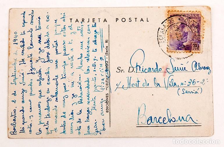 Postales: RICHE - POSTAL - GUERRA CIVIL - EDICIONES CELTA DE LUGO - Foto 2