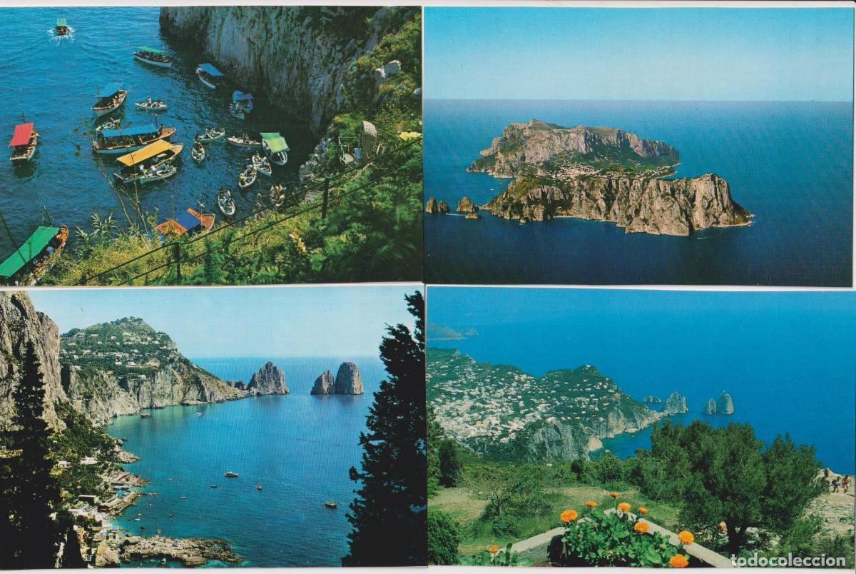 Postales: Capri. Lote de 4 postales. sin circular - Foto 1