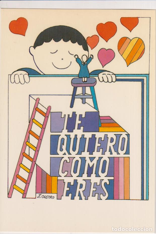 Postales: Te quiero como eres. Ediciones paulinas 1991. Sin Circular - Foto 1