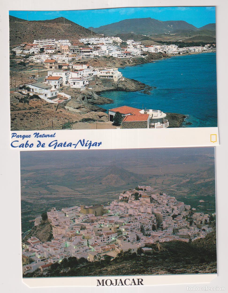 Postales: lote de 2 postales. parque nacional cabo de gata y mojacar. sin circular - Foto 1
