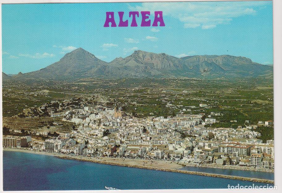 Postales: altea. vista a&eacute;rea. a&ntilde;o 1983. sin circular - Foto 1