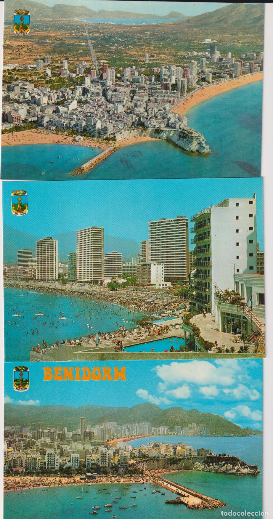 Postales: Benidorm. lote de 3 postales. sin circular - Foto 1