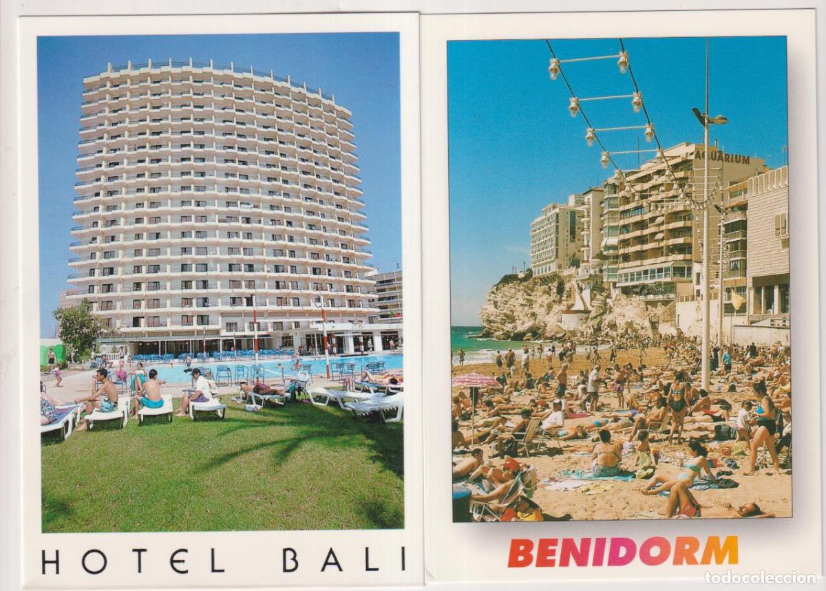 Postales: Benidorm. lote de 2 postales. sin circular - Foto 1