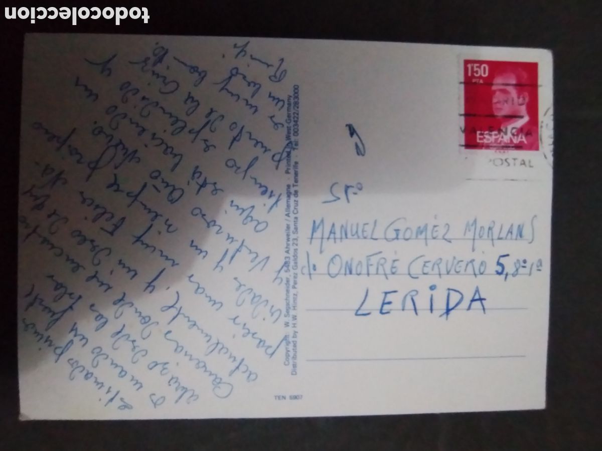 Postales: POSTAL de Espa&ntilde;a a&ntilde;os 70 - Foto 1