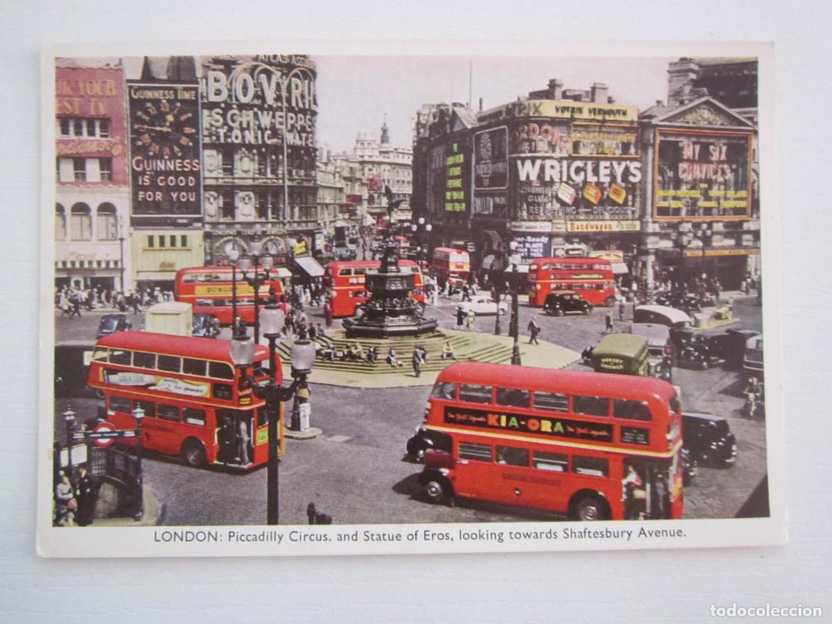 Postales: TARJETA POSTAL DE COCA COLA PICADILLY CIRCUS - Foto 1