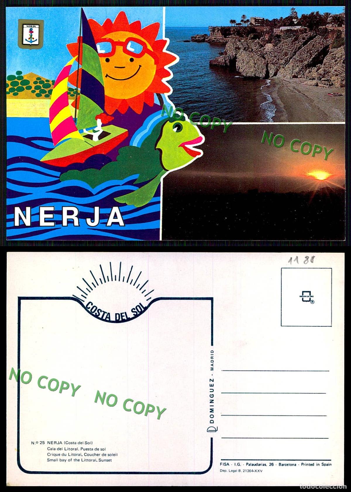 Postales: [ EC 01188 ] - ESPANA - NERJA - Foto 1