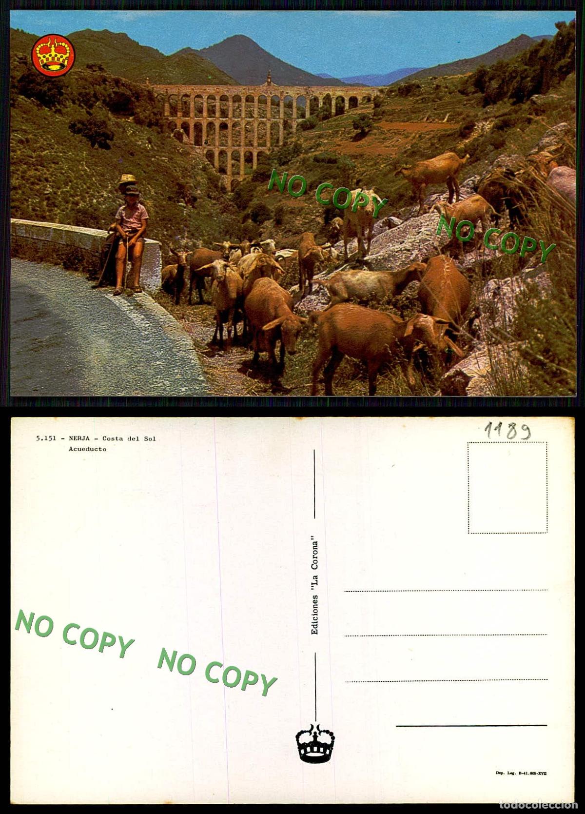 Postales: [ EC 01189 ] - ESPANA - NERJA - COSTA DEL SOL - ACUEDUCTO - Foto 1