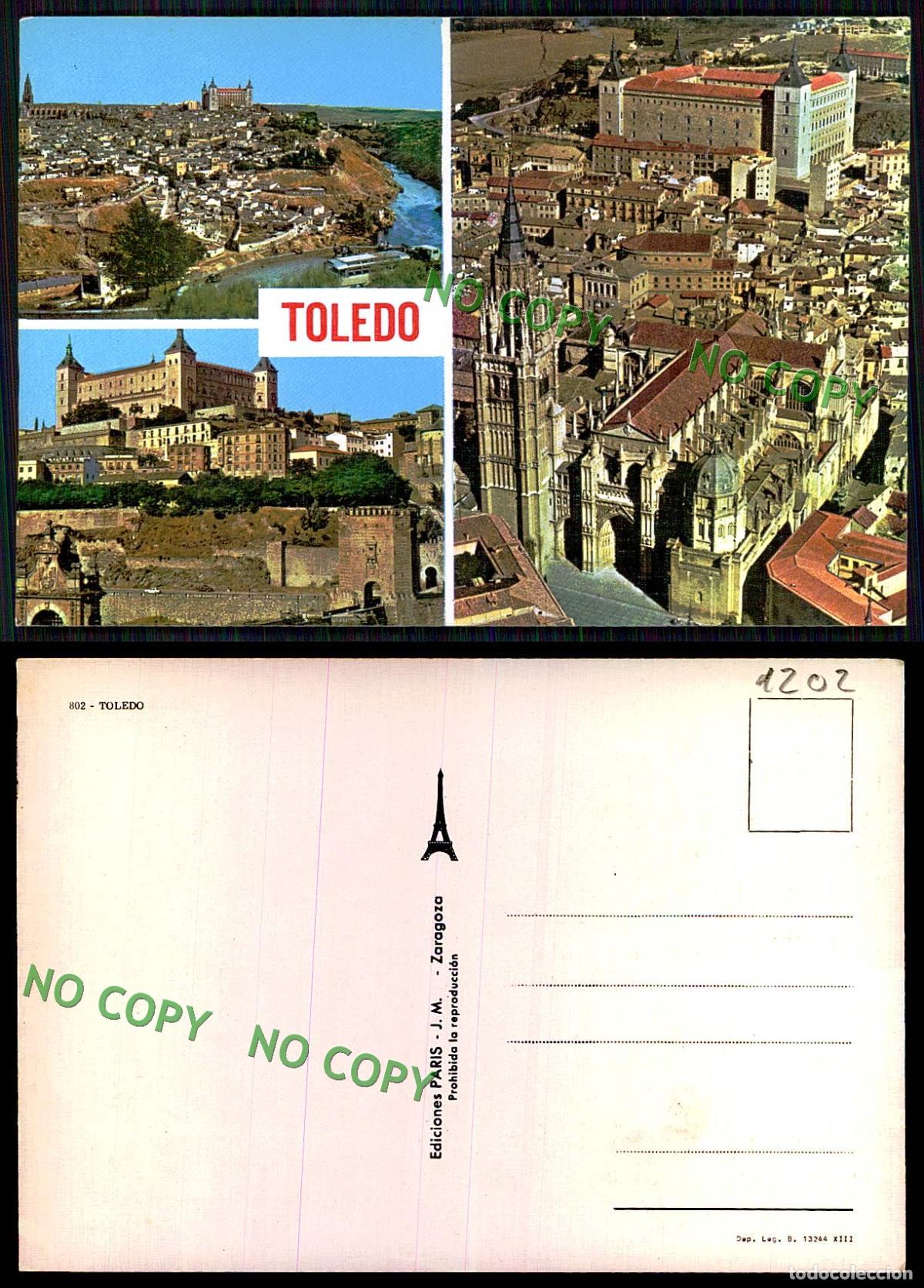 Postales: [ EC 01202 ] - ESPANA - TOLEDO - Foto 1