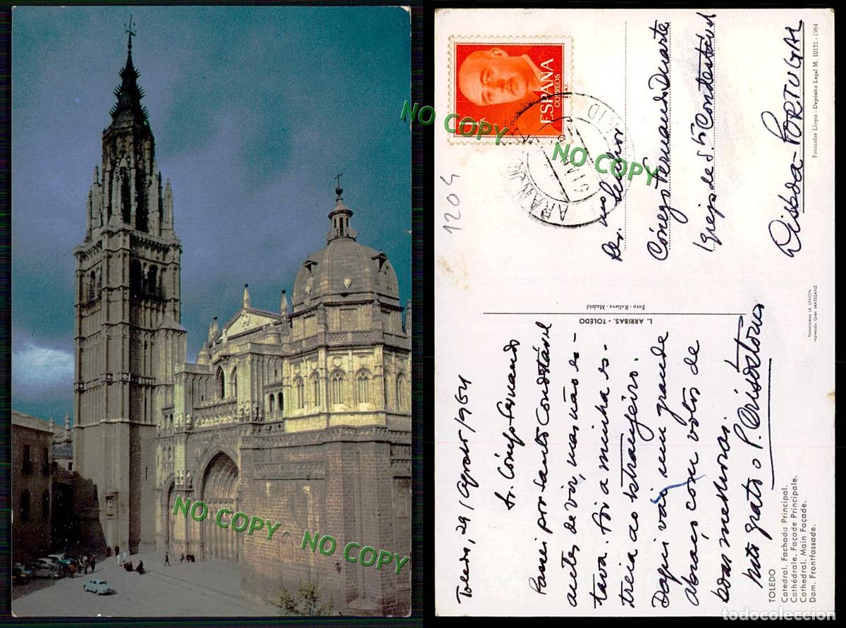 Postales: [ EC 01204 ] - ESPANA - TOLEDO - CATEDRAL - Foto 1