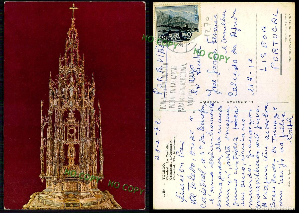 Postales: [ EC 01270 ] - ESPANA - TOLEDO - CATEDRAL - Foto 1