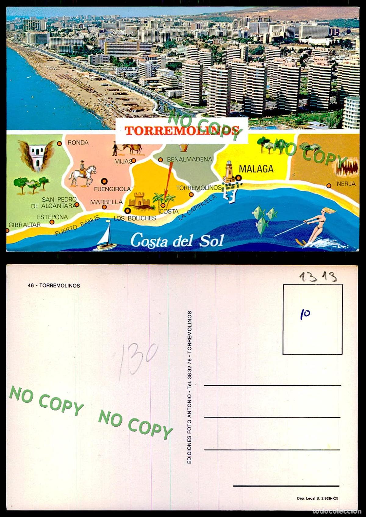 Postales: [ EC 01313 ] - ESPANA - TORREMOLINOS - COSTA DEL SOL - Foto 1