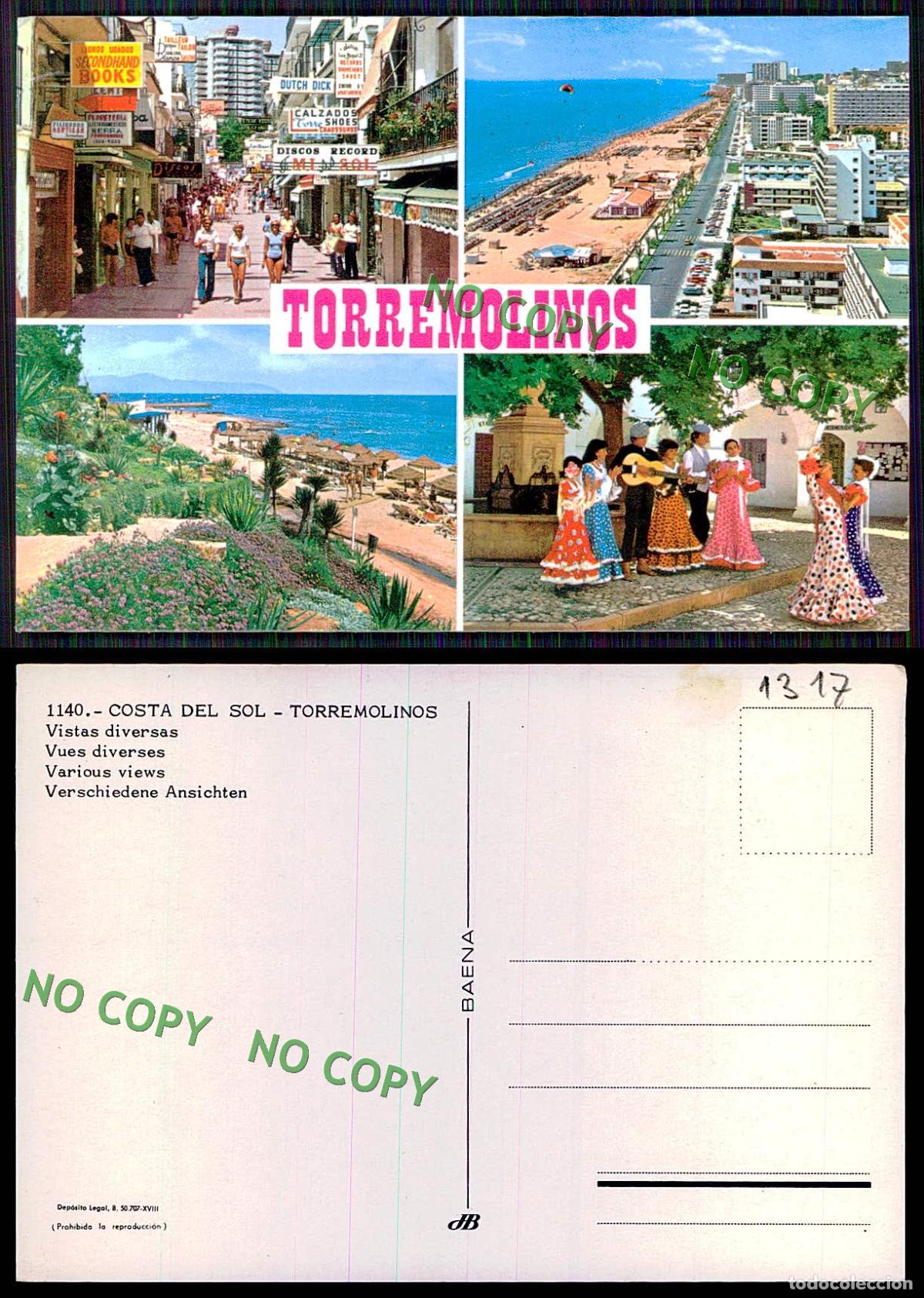 Postales: [ EC 01317 ] - ESPANA - TORREMOLINOS - COSTA DEL SOL - Foto 1