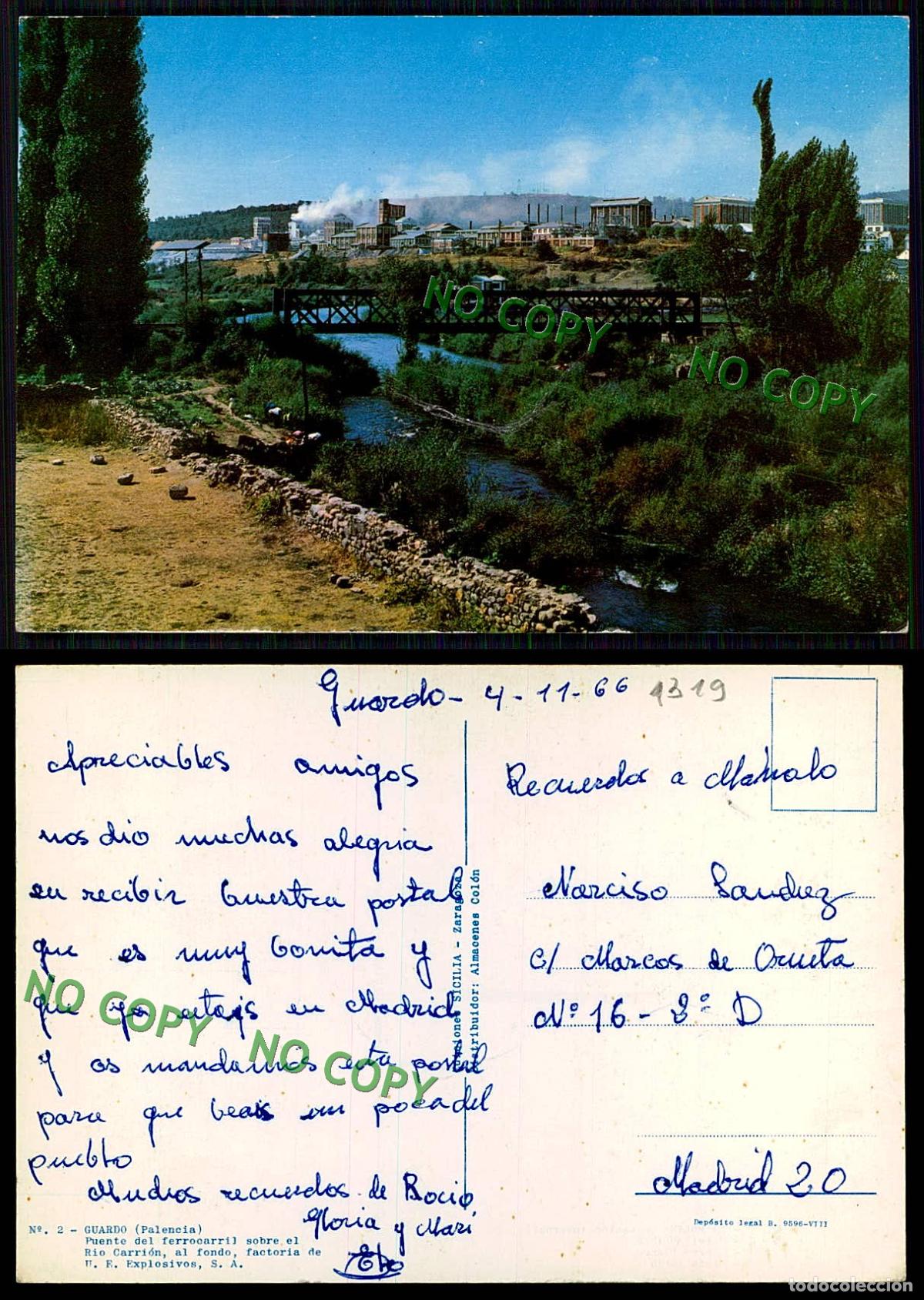 Postales: [ EC 01319 ] - ESPANA - GUARDO - PALENCIA - Foto 1
