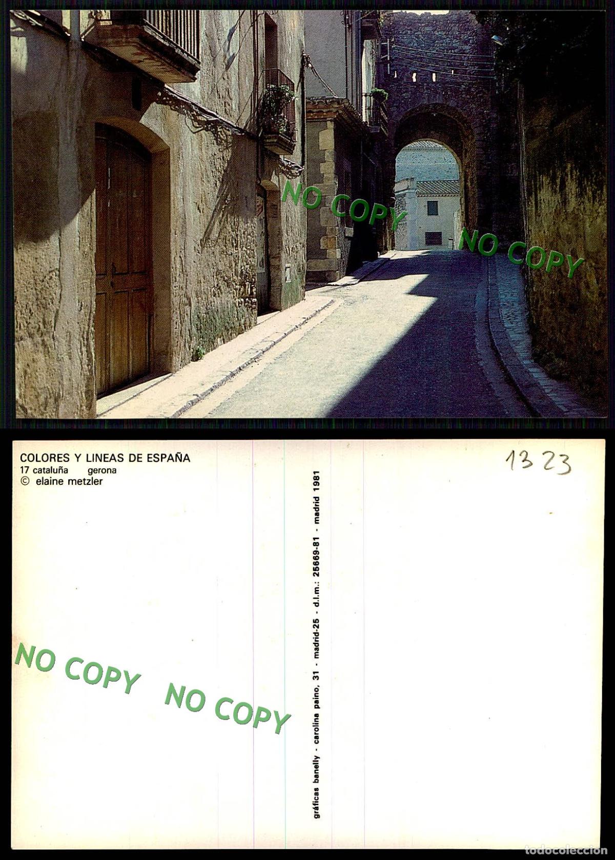 Postales: [ EC 01323 ] - ESPANA - CATALUNA - GERONA - Foto 1
