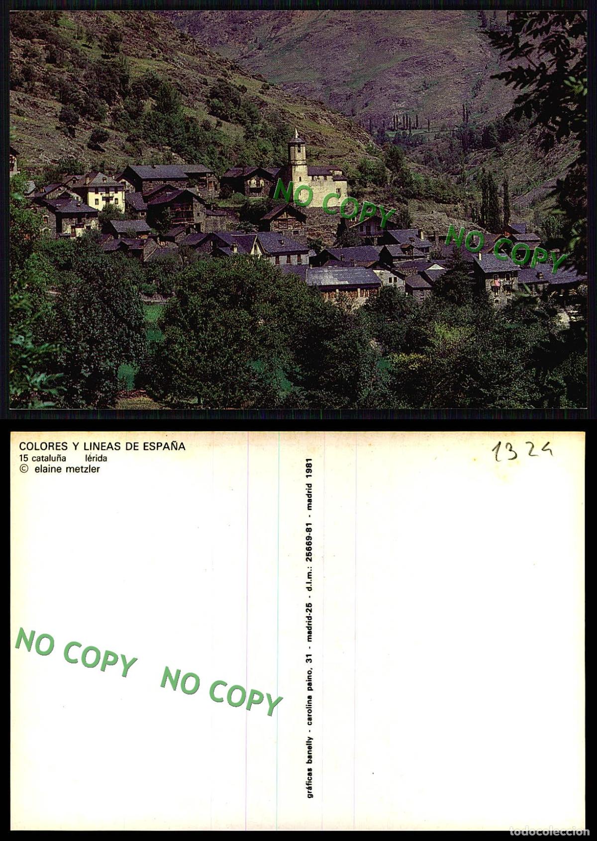 Postales: [ EC 01324 ] - ESPANA - CATALUNA - LERIDA - Foto 1