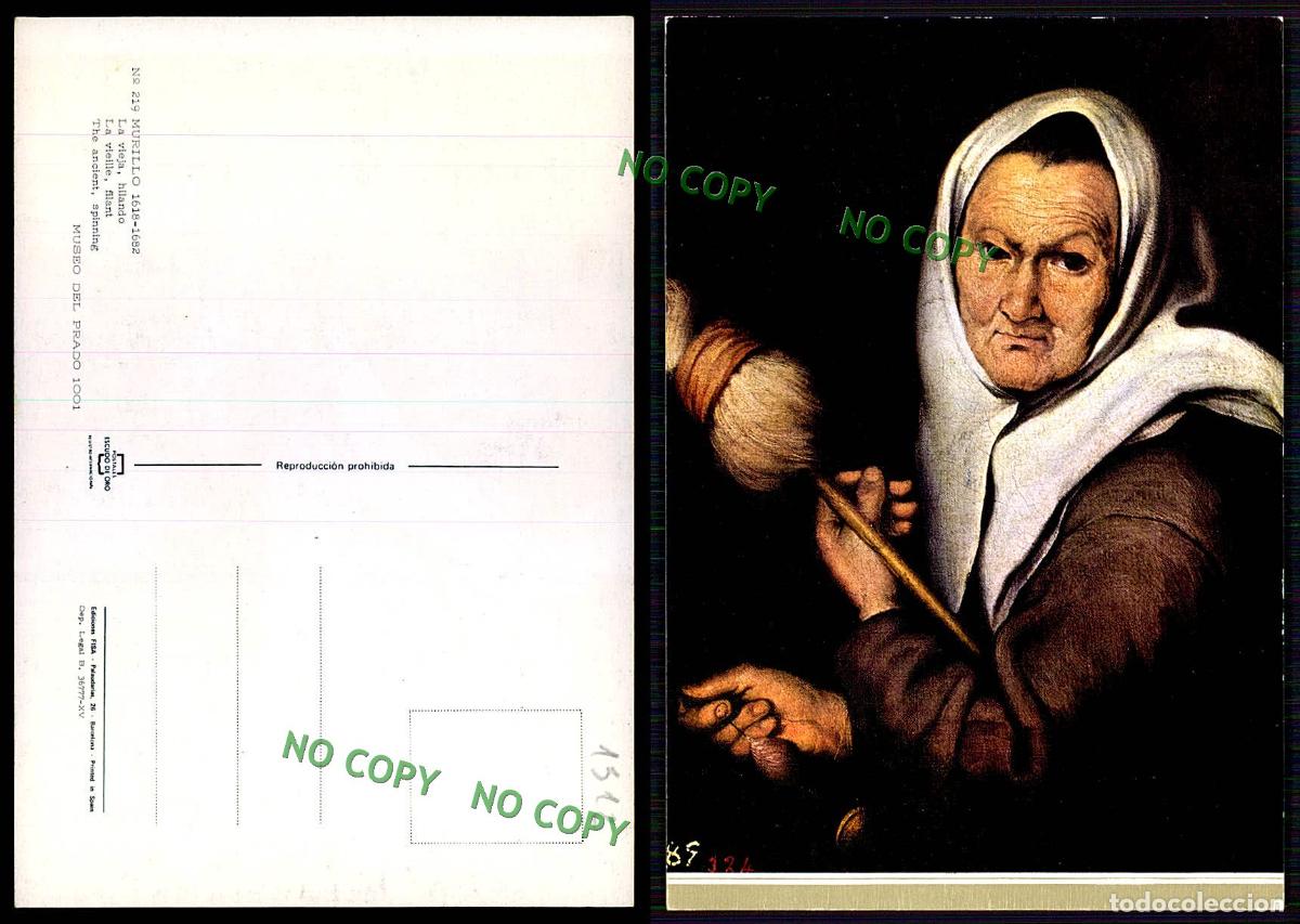 Postales: [ EC 01512 ] - ESPANA - MURILLO - LA VIEJA - HILANDO - Foto 1