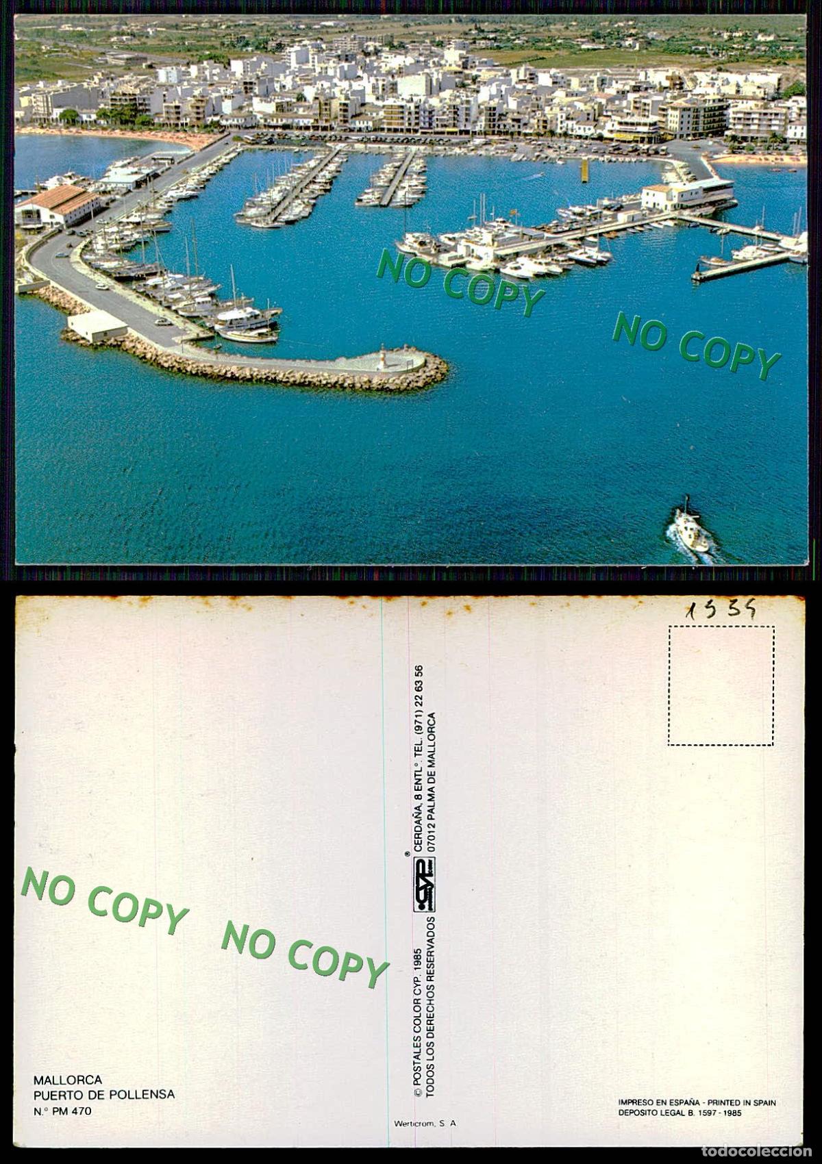 Postales: [ EC 01554 ] - ESPANA - MALLORCA - PUERTO DE POLLENSA - Foto 1