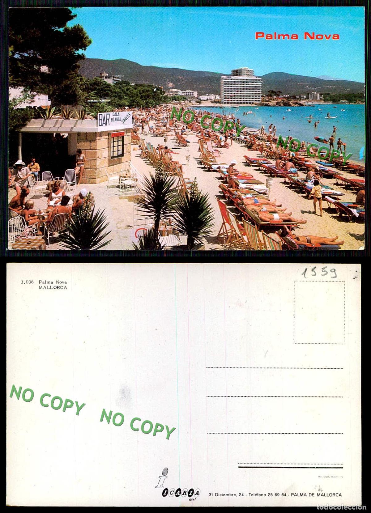 Postales: [ EC 01559 ] - ESPANA - MALLORCA - PALMA NOVA - Foto 1