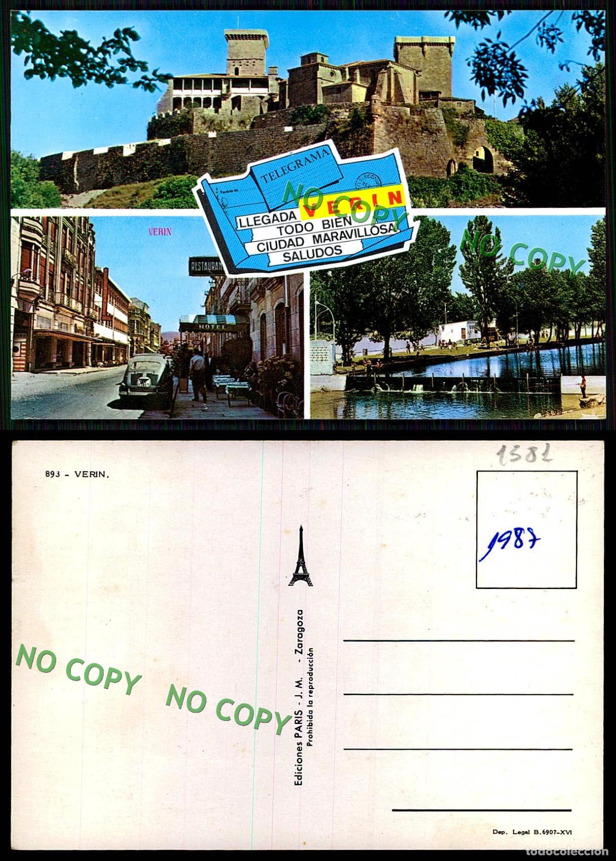 Postales: [ EC 01581 ] - ESPANA - VERIN - Foto 1