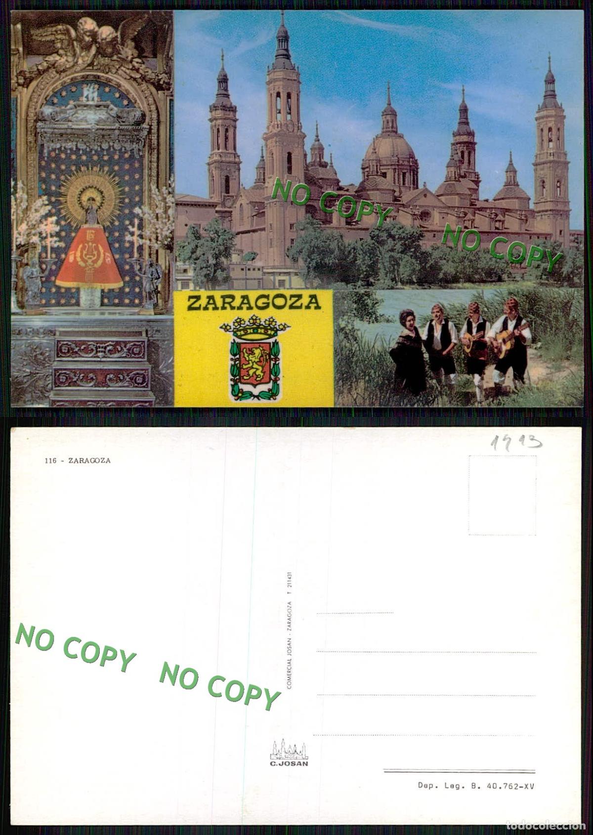 Postales: [ EC 01413 ] - ESPANA - ZARAGOZA - Foto 1