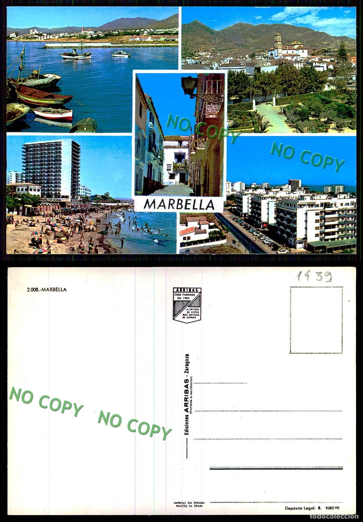 Postales: [ EC 01459 ] - ESPANA - MARBELLA - Foto 1