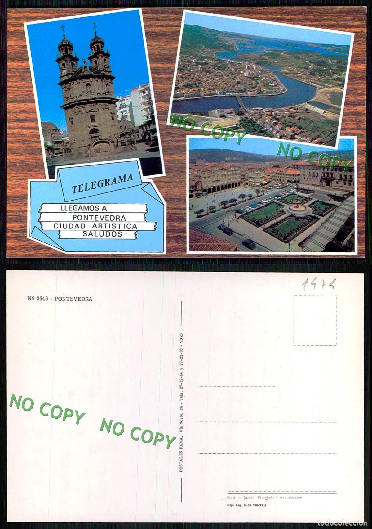 Postales: [ EC 01474 ] - ESPANA - PONTEVEDRA - Foto 1