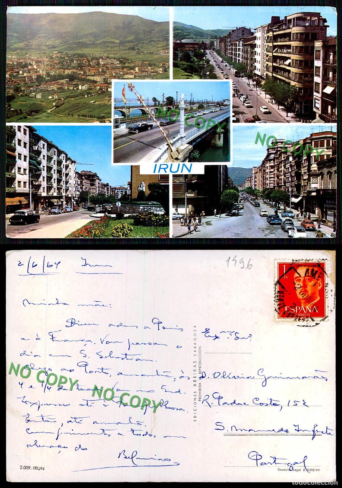 Postales: [ EC 01496 ] - ESPANA - IRUN - Foto 1