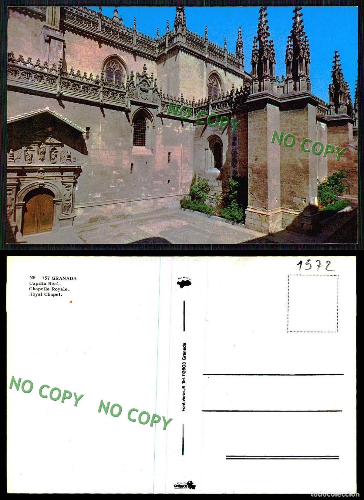 Postales: [ EC 01572 ] - ESPANA - GRANADA - CAPILLA REAL - Foto 1