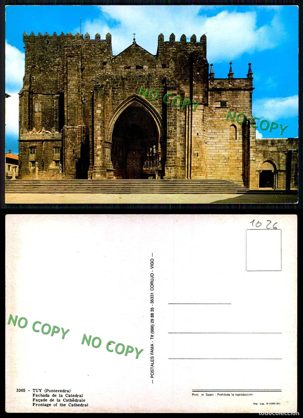 Postales: [ EC 1026 ] - ESPANA - TUY - PONTEEDRA - Foto 1