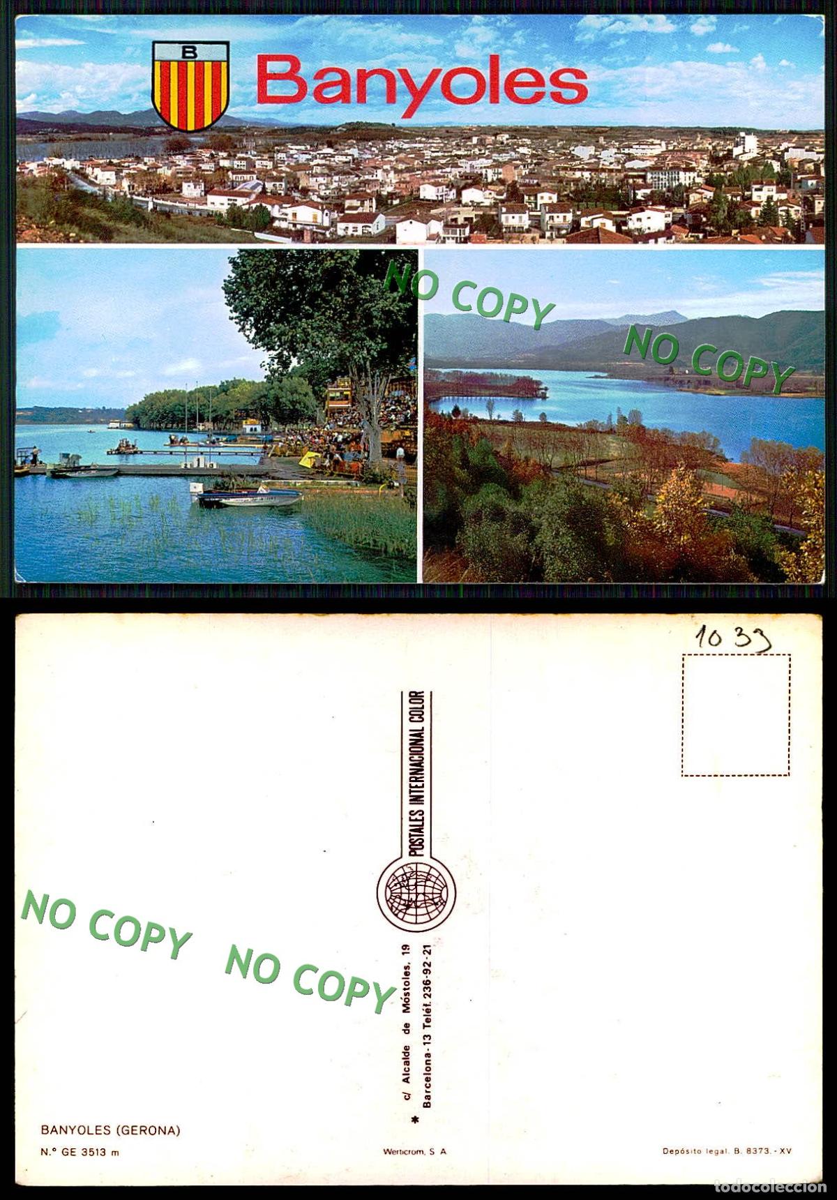 Postales: [ EC 1033 ] - ESPANA - BANYOLES - Foto 1