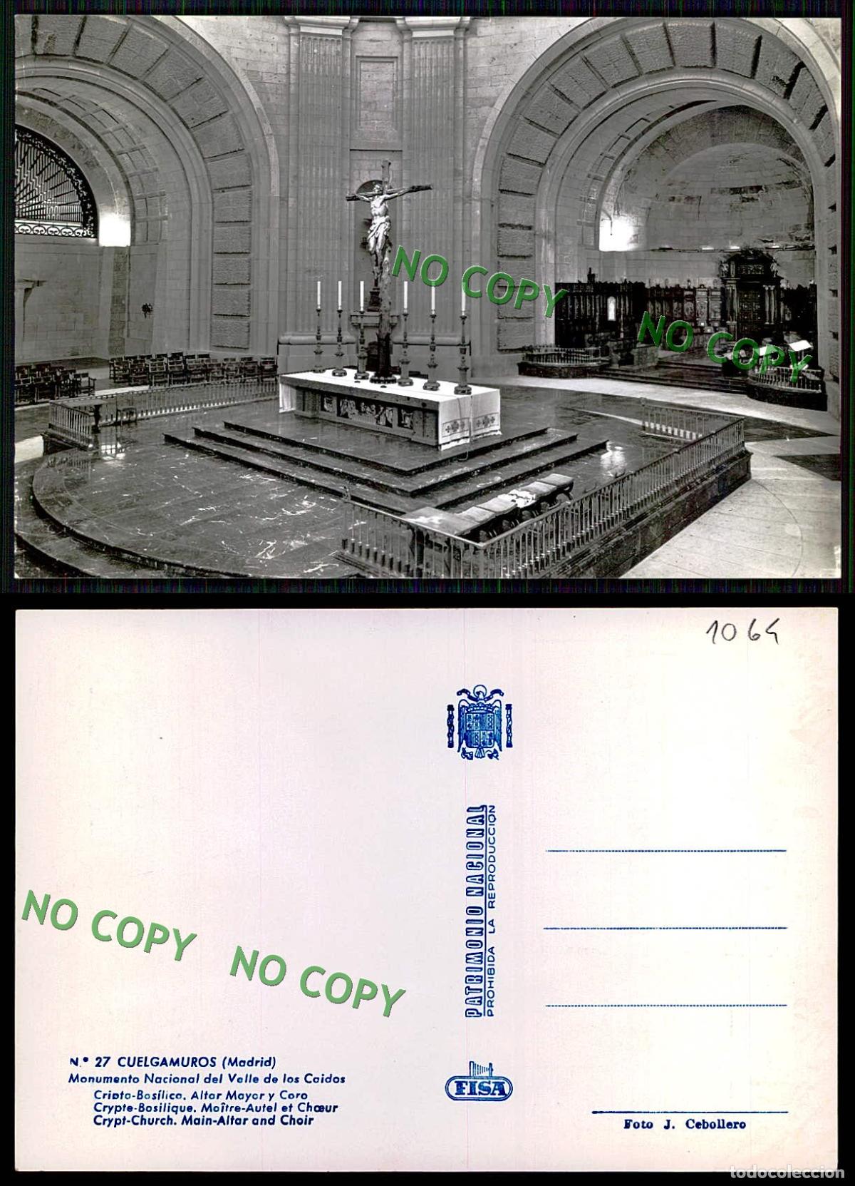 Postales: [ EC 1064 ] - ESPANA - MADRID - CUELGAMUROS - Foto 1
