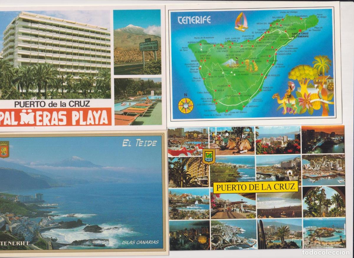 Postales: Tenerife. lote de 4 postales. sin circular - Foto 1