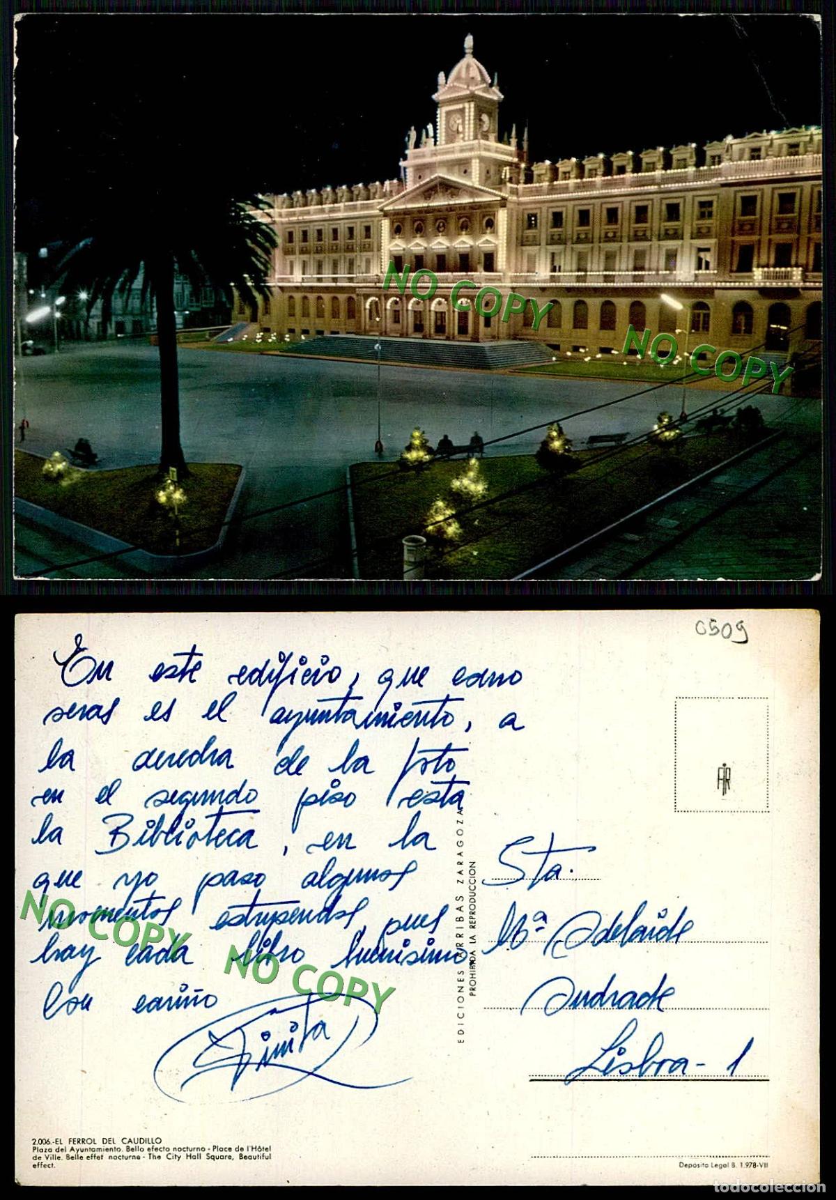 Postales: EC [00509]- ESPANA- EL FERRL DEL CAUDILLO - Foto 1