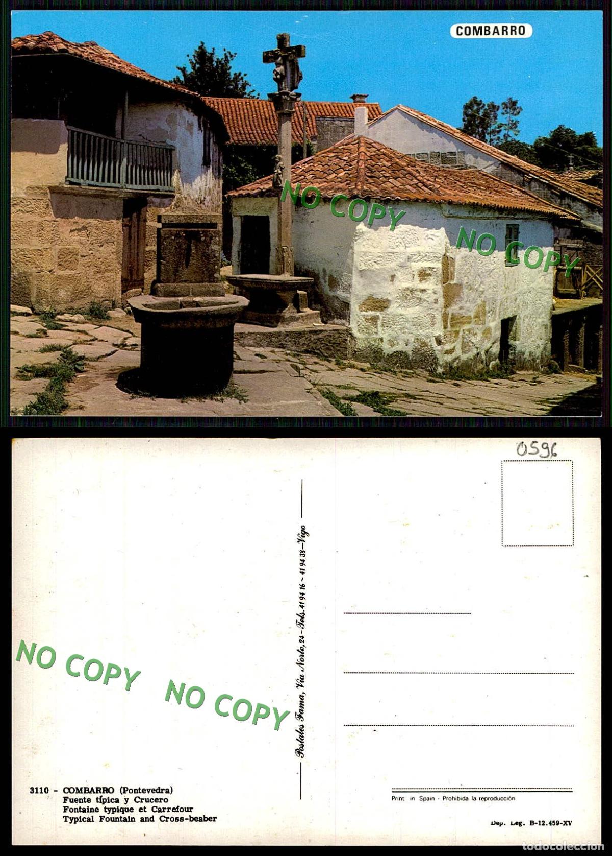 Postales: EC [00596]- ESPANA- PONTEVEDRA- COMBARRO - Foto 1