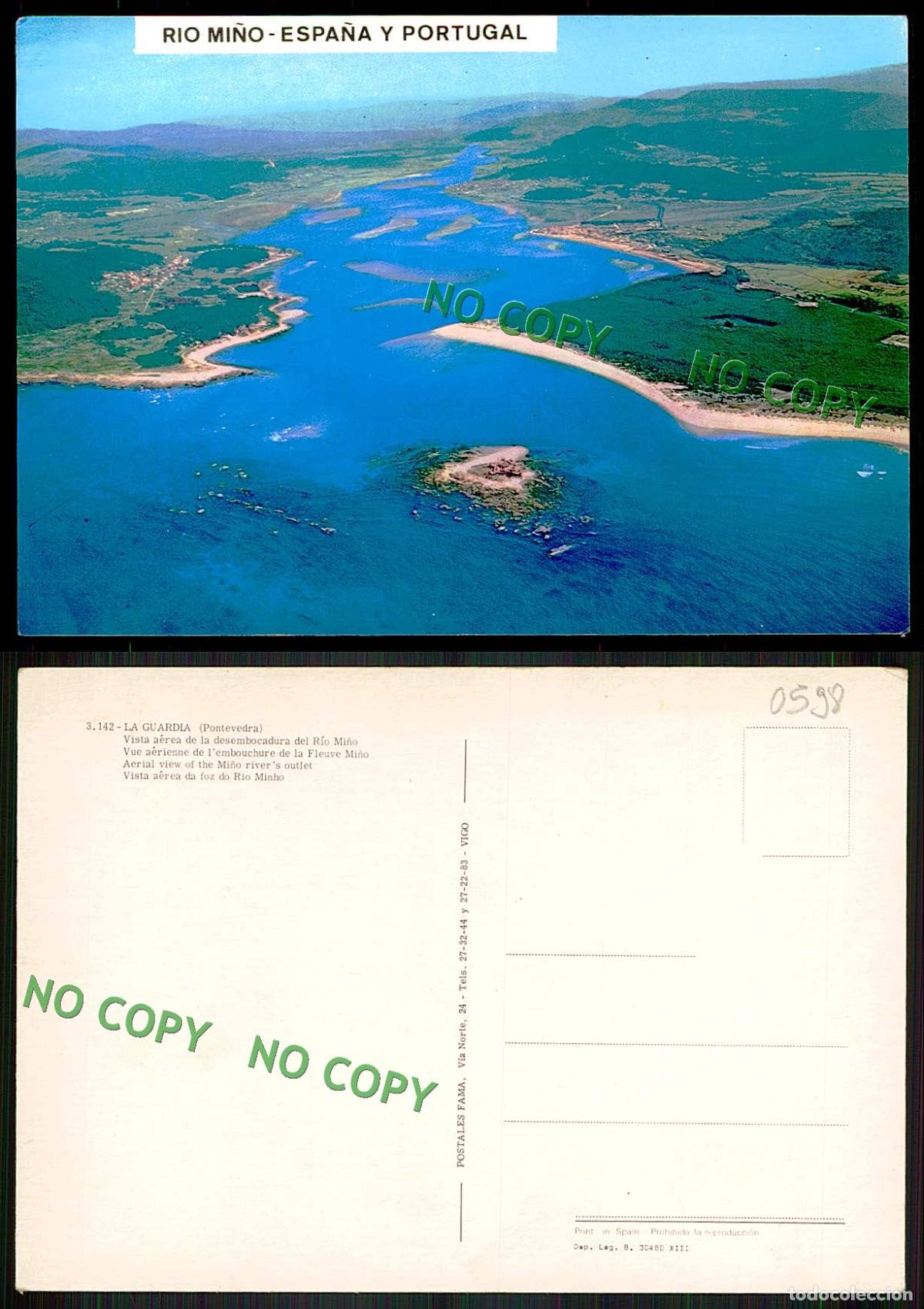 Postales: EC [00598]- ESPANA- PONTEVEDRA- LA GUARDIA - Foto 1