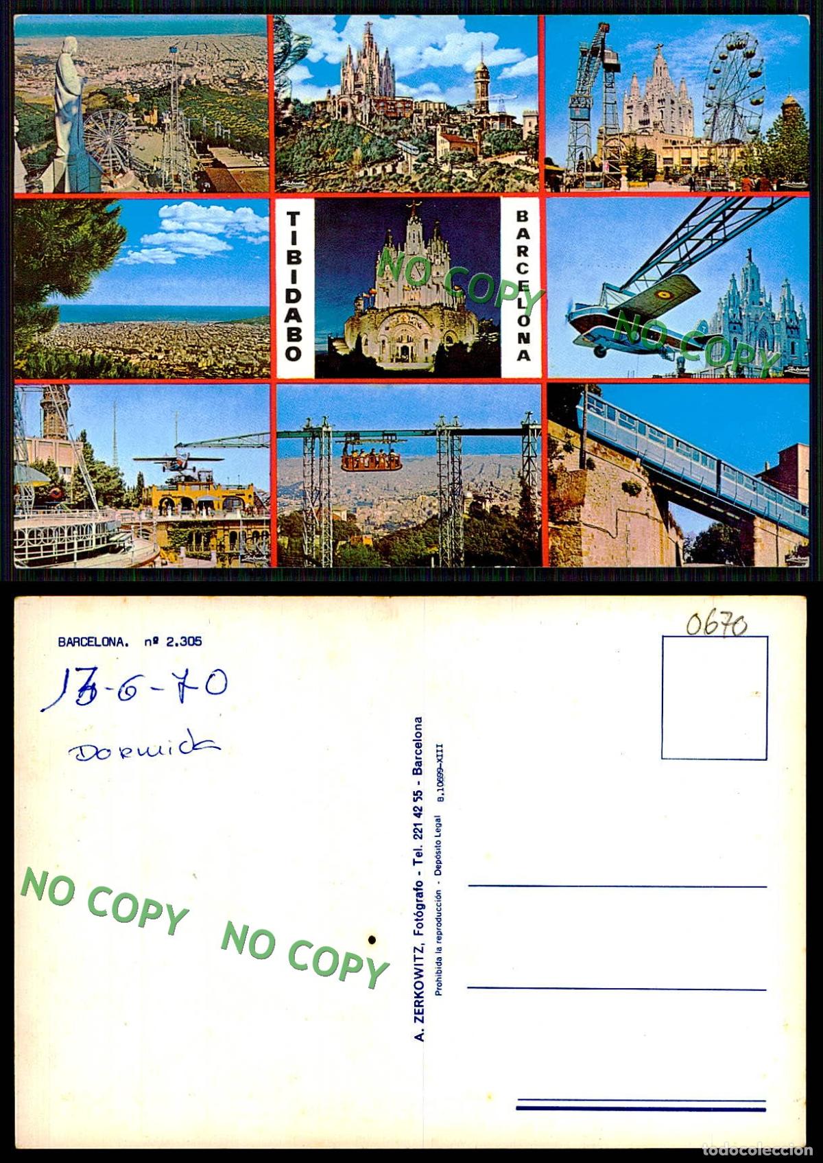 Postales: EC [00670]- ESPANA- BARCELONA- - Foto 1