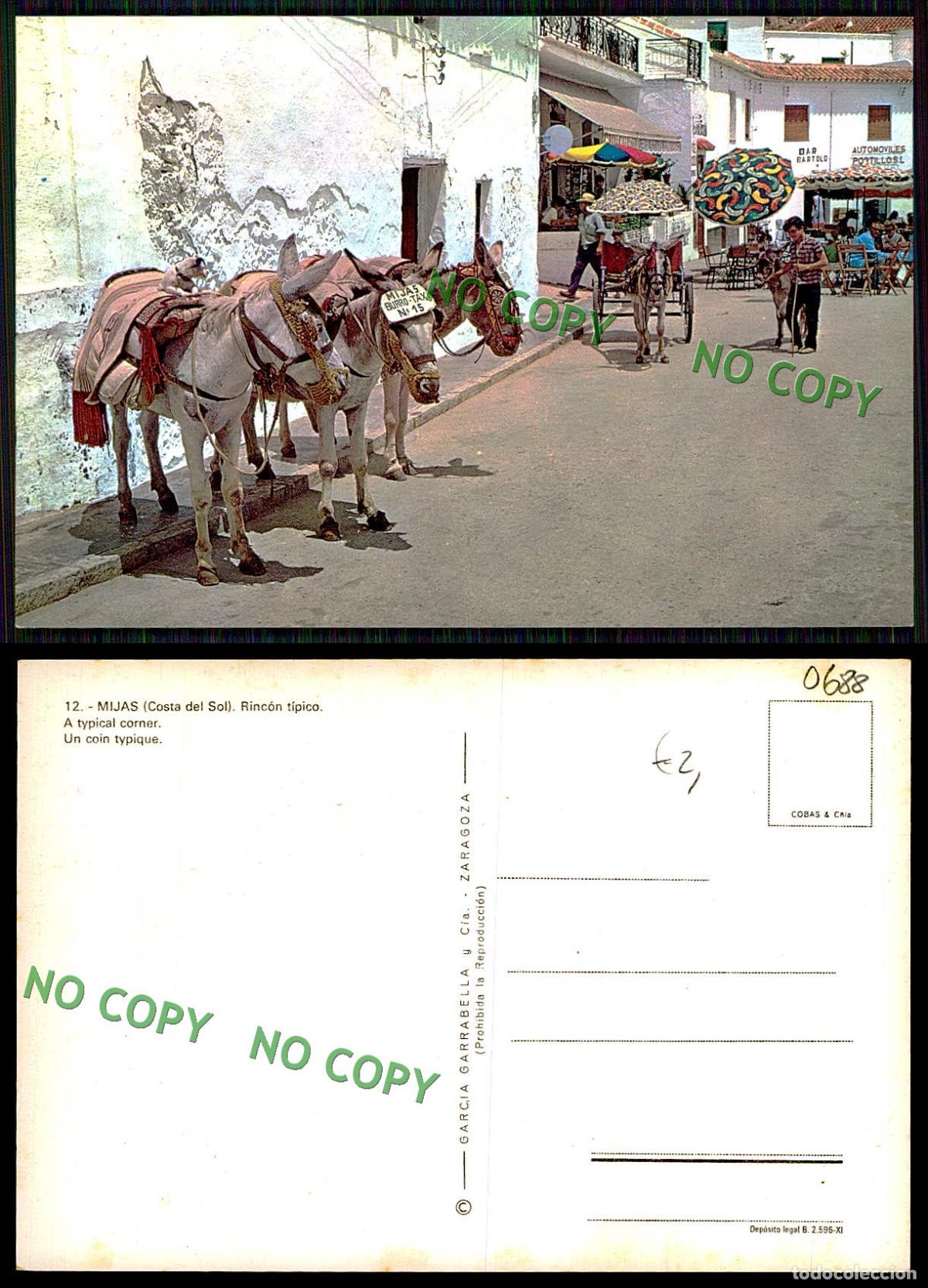 Postales: EC [00688]- ESPANA- COSTA DEL SOL- MIJAS - Foto 1