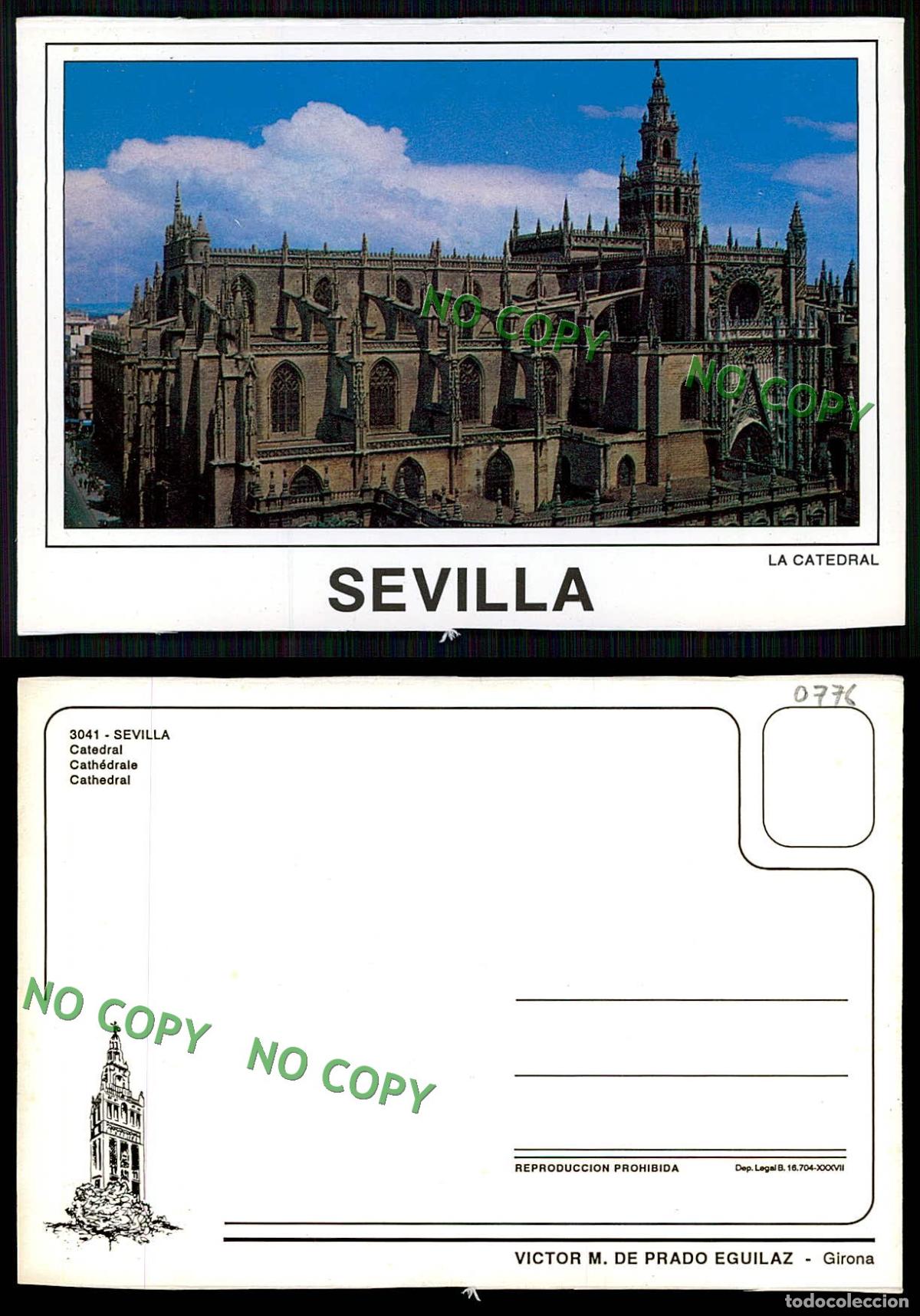 Postales: EC [00776]- ESPANA- SEVILLA- CATEDRAL - Foto 1