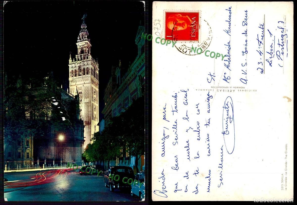 Postales: EC [00797]- ESPANA- SEVILLA- LA GIRALDA - Foto 1