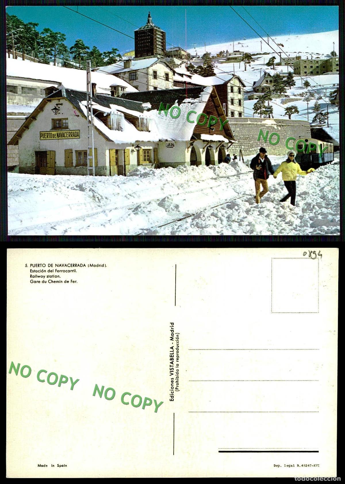 Postales: EC [00894]- ESPANA- MADRID- PUERTA DE NAVACERRADA - Foto 1