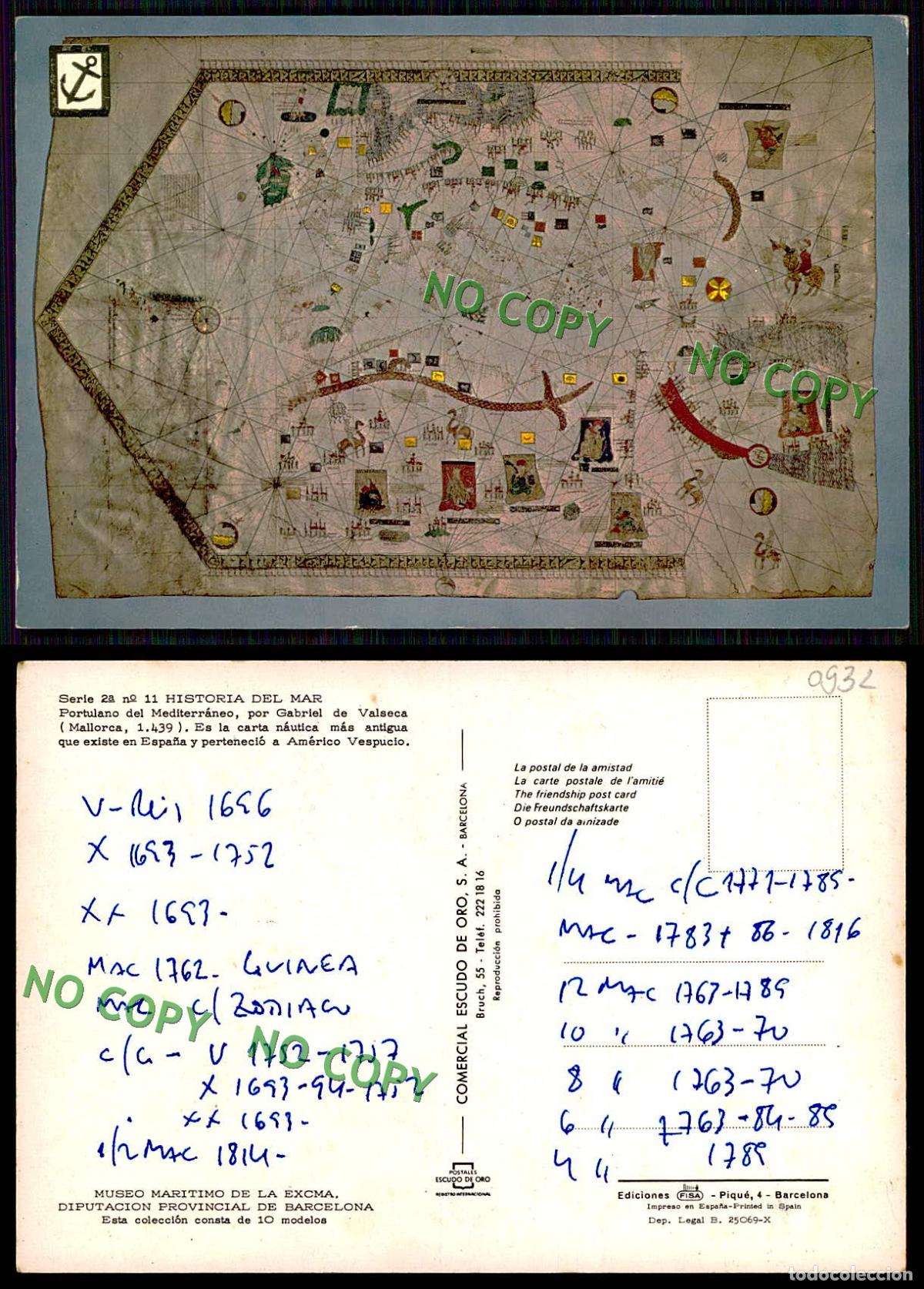 Postales: EC [00932]- ESPANA- MALLORCA- MUSEO MARITIMO DE LA EXCMA. - Foto 1